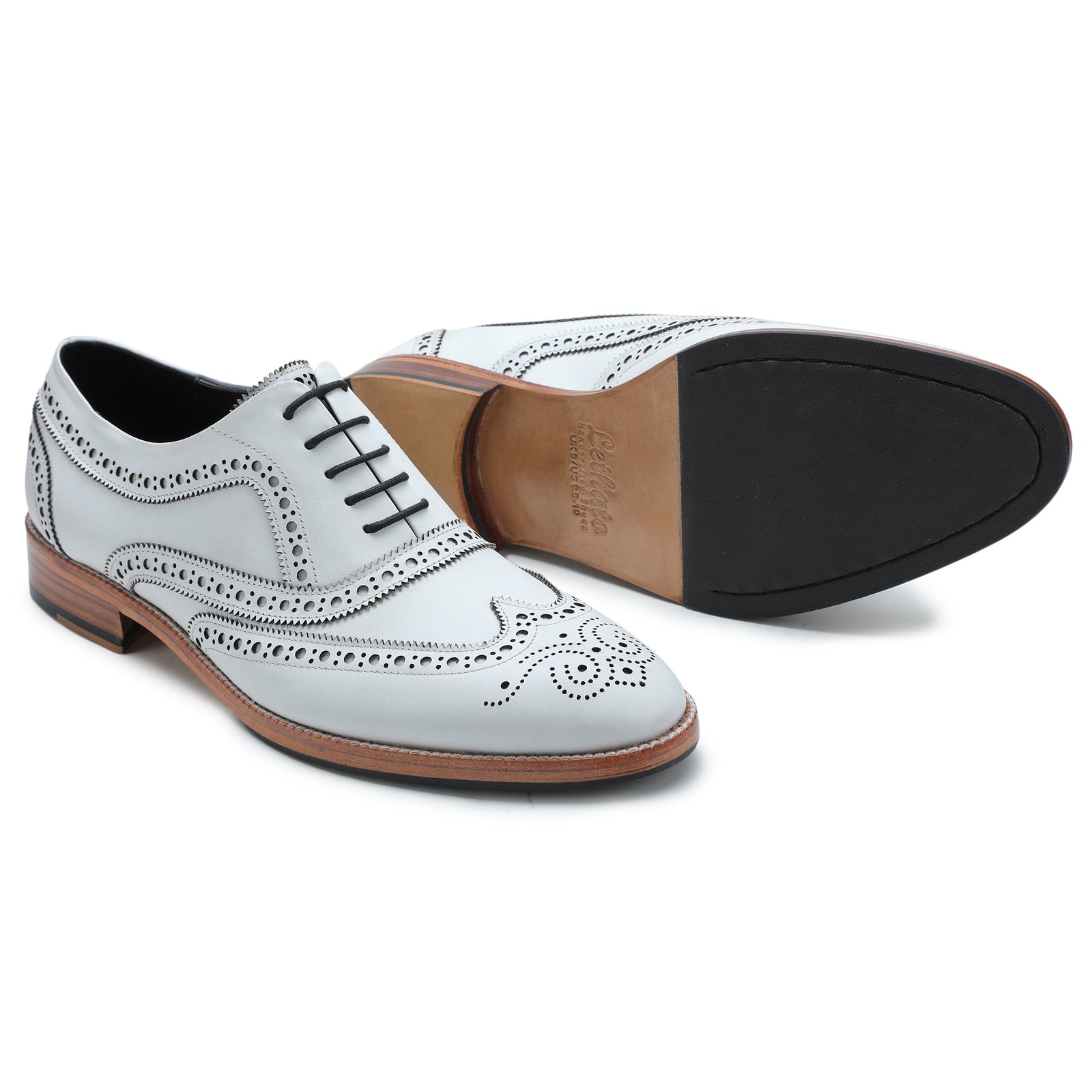 Wingtip Brogue Oxford - White
