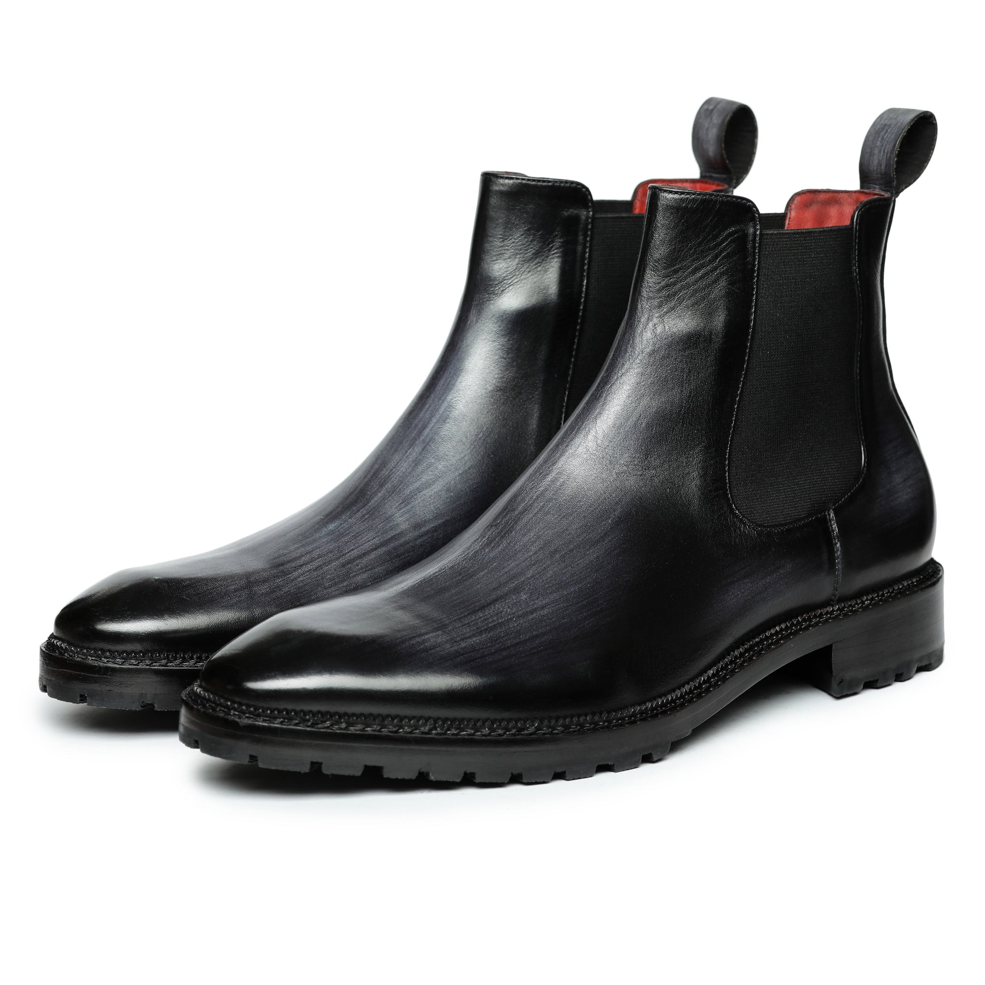 Mens Chelsea Boots - Grey