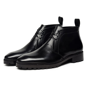 Classic Chukka Boots- Black