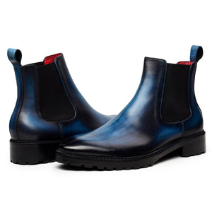Mens Chelsea Boots- Navy