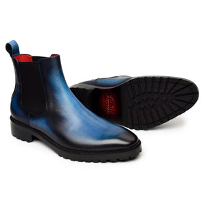 Mens Chelsea Boots- Navy