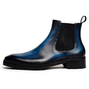Mens Chelsea Boots- Navy