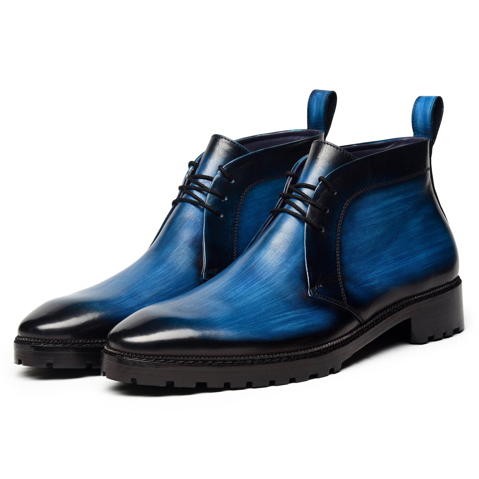 Classic Chukka Boots- Navy