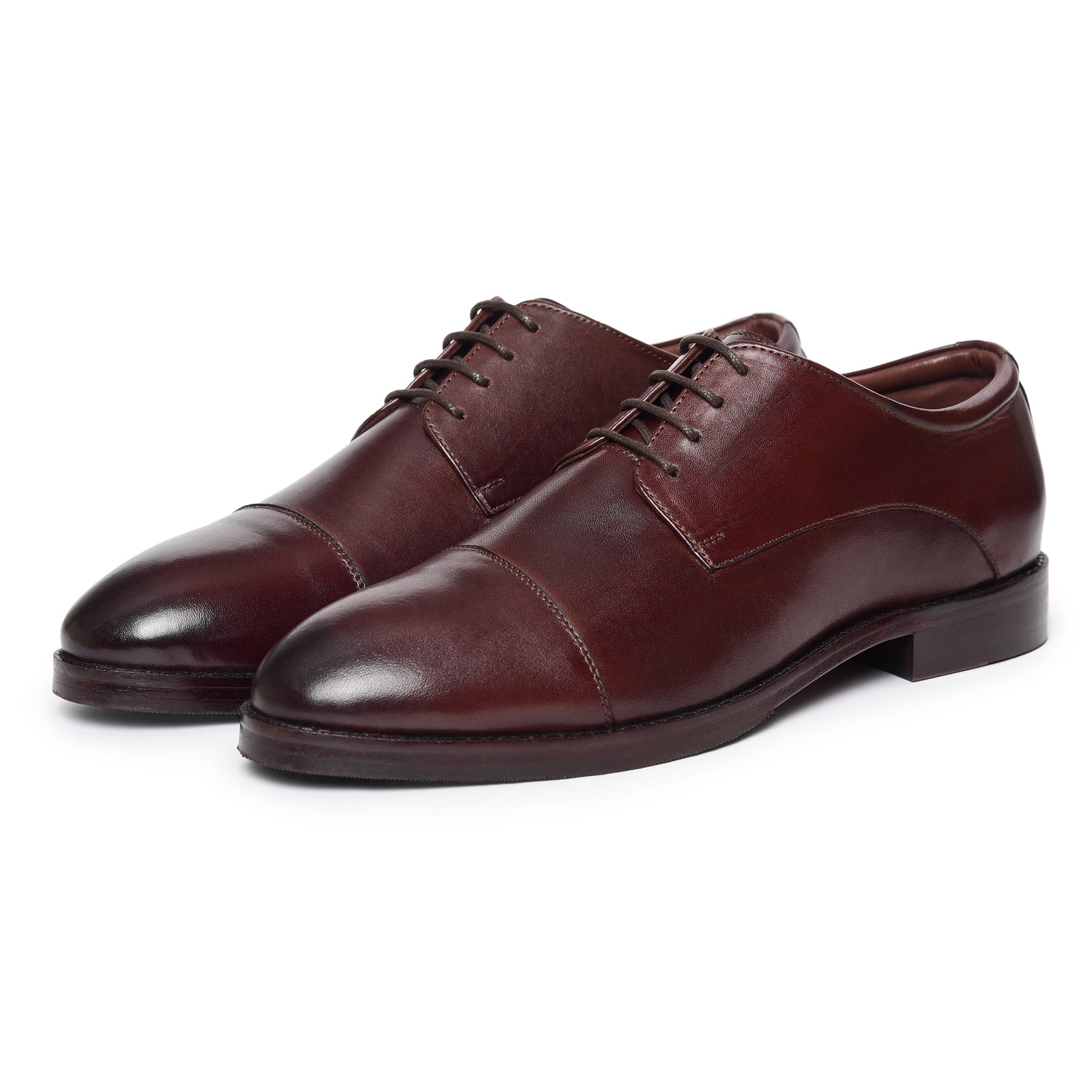 Derby Shoes - Dark Brown