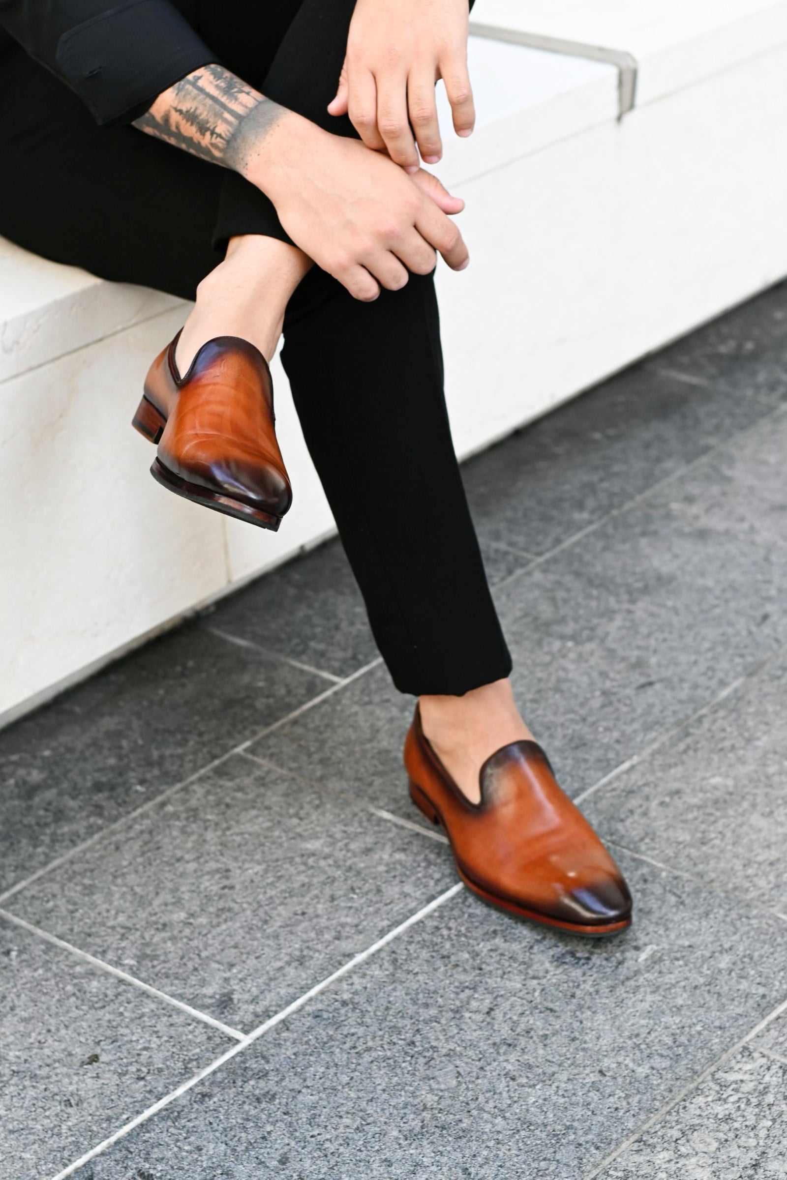 Venetian Loafers - Tan
