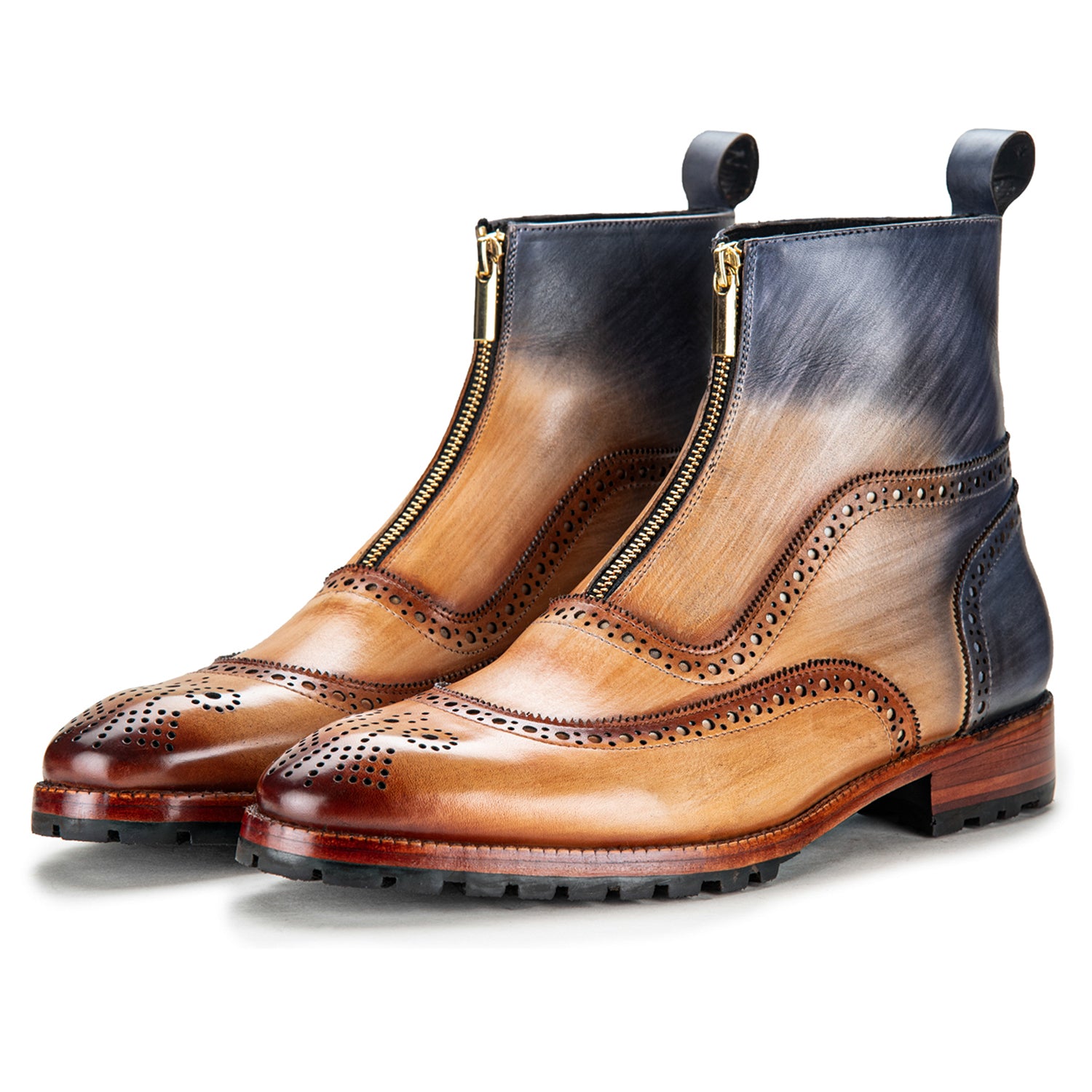 Zipper Boots - Multicolor