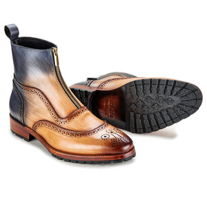 Zipper Boots - Multicolor