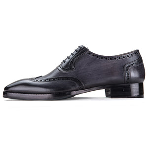 Wingtip Brogue Oxford - Grey