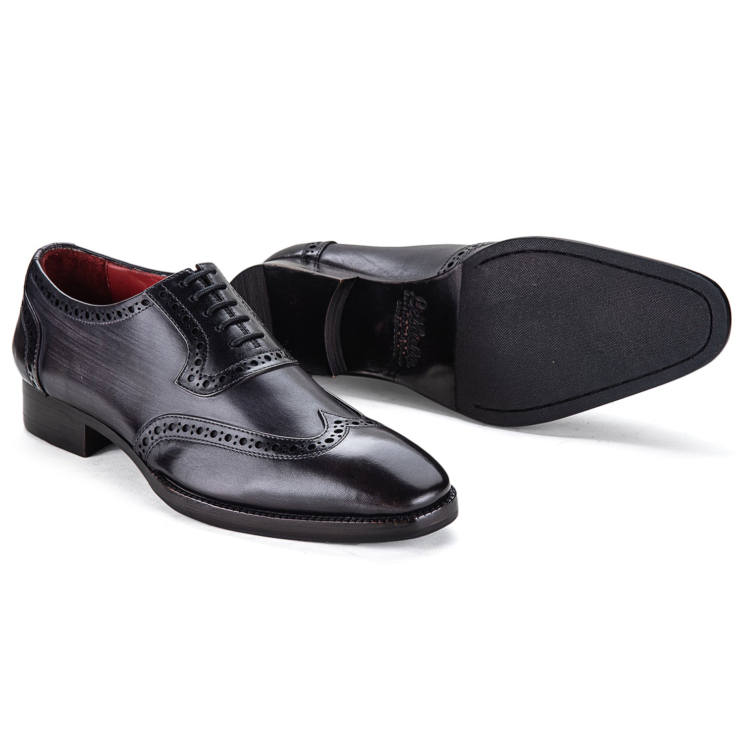 Wingtip Brogue Oxford - Grey