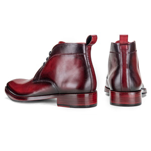 Chukka Boots- Wine Red