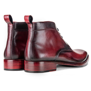Chukka Boots- Wine Red