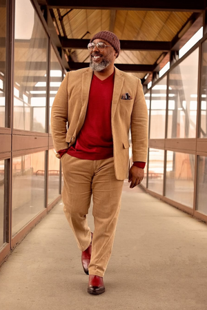 Mens Chelsea Boots - Wine Red