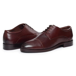 Derby Shoes - Dark Brown