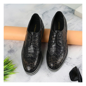 Wingtip Sneakers- Crocs Grey