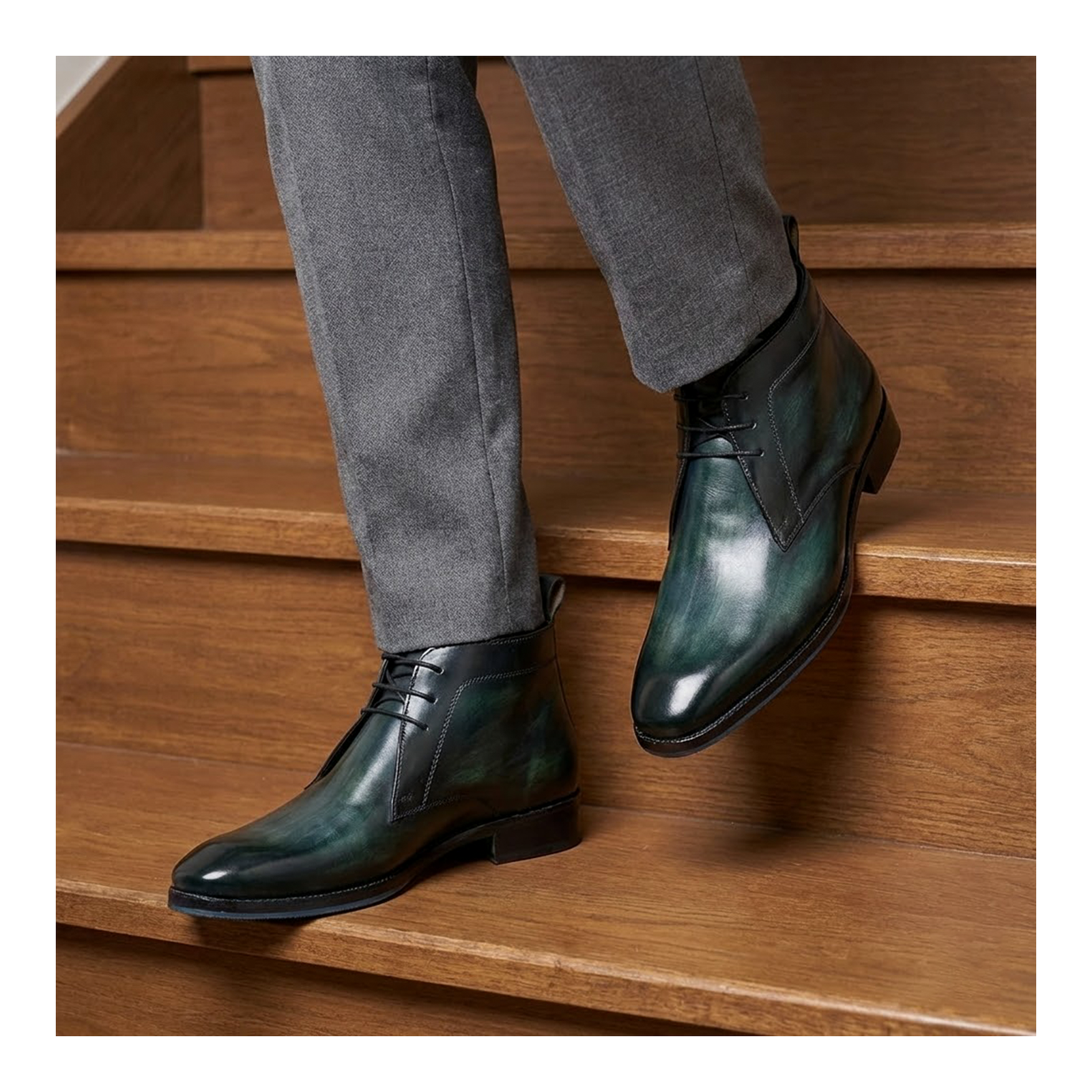 Chukka Boots- Green