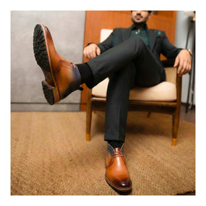 Classic Chukka Boots- Tan