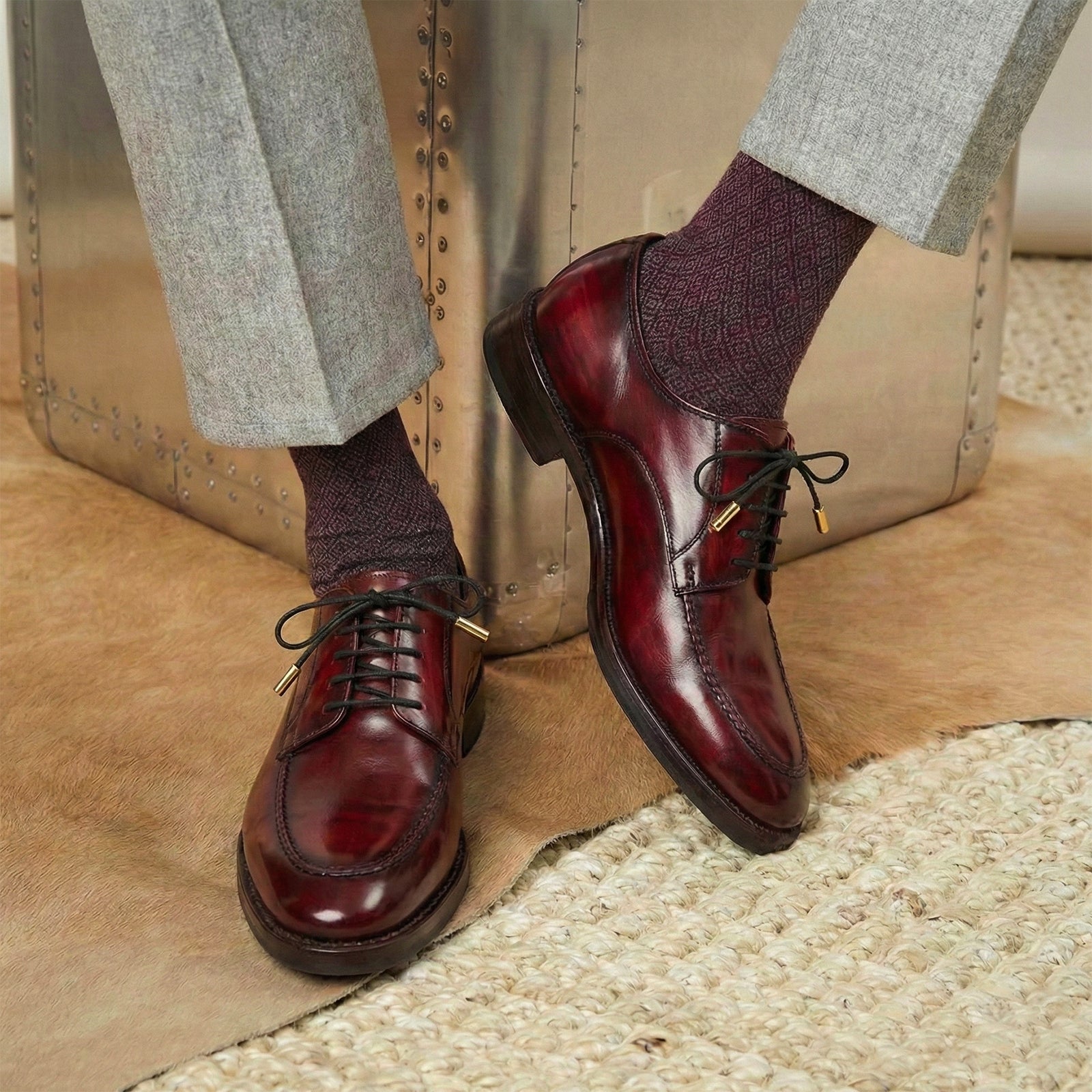 Comfort Derby - Wine Red