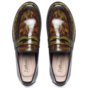 Penny Loafers - Green